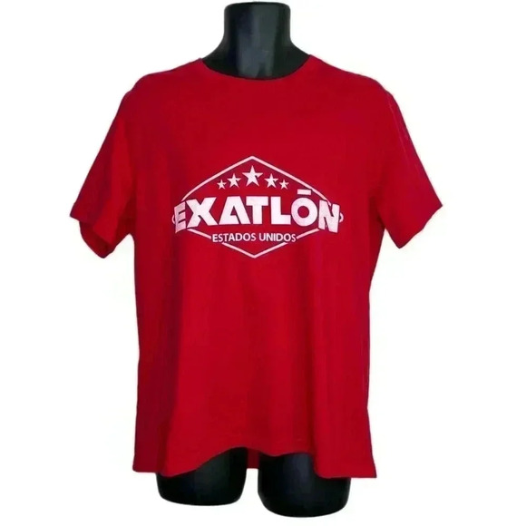 BELLA + CANVAS | EXATLON EU Graphic Tee | Red | Size XL - Picture 1 of 4